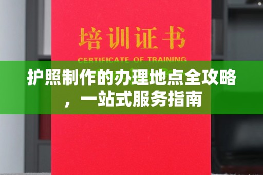 灵武护照制作的办理地点全攻略，一站式服务指南
