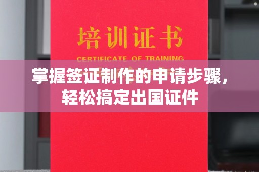 任丘掌握签证制作的申请步骤，轻松搞定出国证件